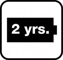 Операционен период на батерията - 2 години Операционен период на батерията - 2 години