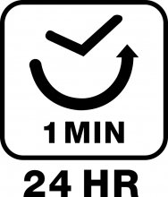 Таймер за обратно броене - 24 часа (1 мин.) 