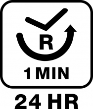 Таймер за обратно броене с автоматично повторение - 24 часа (1 мин.) 