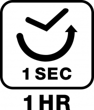 Таймер за обратно броене - 1 час (1 сек.) 