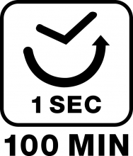 Таймер за обратно броене - 100 минути (1 сек.)