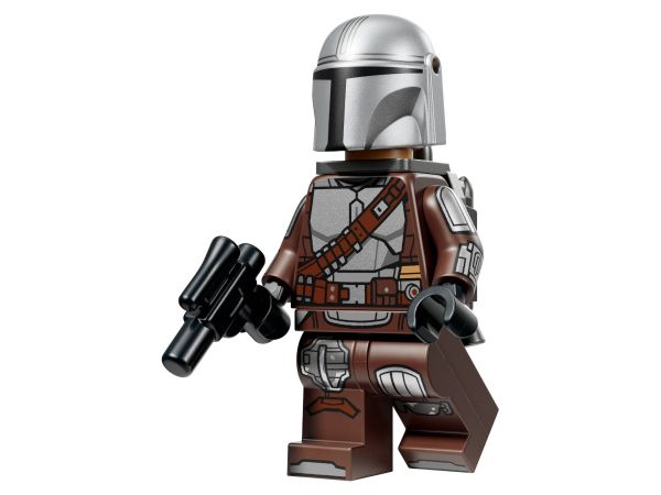 Минифигурка на Мандалорианец sw1519 с броня и бластер от комплекта LEGO Star Wars 75451
