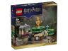 Задна страна на кутията LEGO Harry Potter 40901 с детайли за функциите на модела