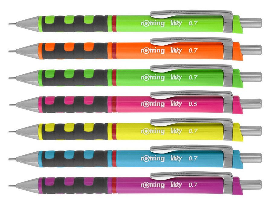 Автоматичен молив Ротринг Rotring Tikky Neon, 0.7 mm, ВАР