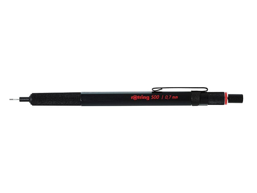 Автоматичен молив Ротринг Rotring 500, черен, 0.7 mm, ВАР
