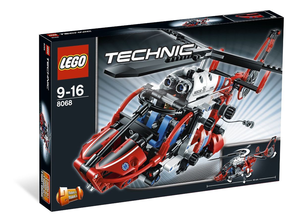 ЛЕГО Техник - Спасителен Хелиоптер 8068