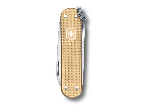 Викторинокс Нож Victorinox Classic, Alox Limited Edition 2019, champagne gold 0.6221.L19