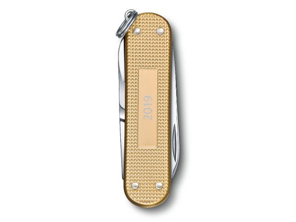 Викторинокс Нож Victorinox Classic, Alox Limited Edition 2019, champagne gold 0.6221.L19