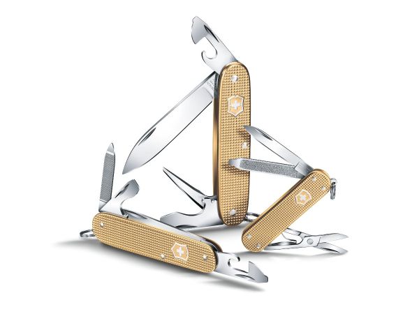 Викторинокс Нож Victorinox Classic, Alox Limited Edition 2019, champagne gold 0.6221.L19