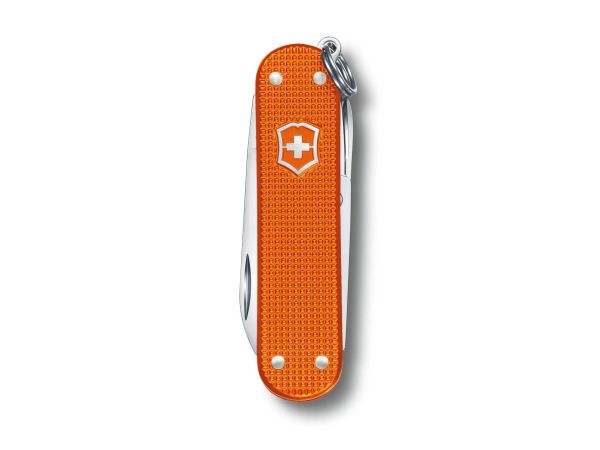 Викторинокс Нож Victorinox Classic, Alox Limited Edition 2021, tiger orange 0.6221.L21