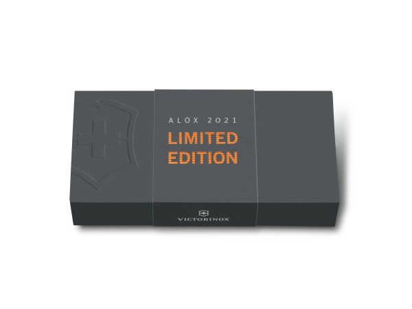 Викторинокс Нож Victorinox Classic, Alox Limited Edition 2021, tiger orange 0.6221.L21