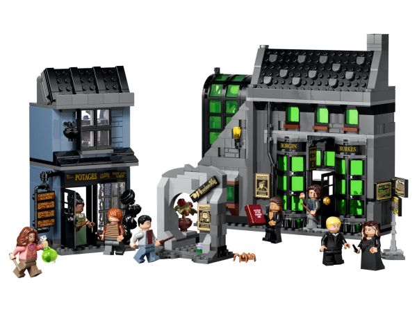 Конструктор LEGO Harry Potter 76471 Магьоснически магазини на Улица Ноктърн