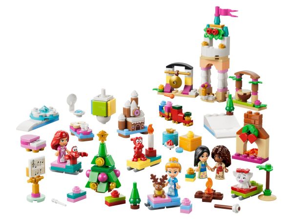 Съдържание на прозорчетата  на LEGO Disney 43298